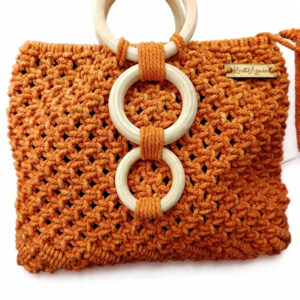 ZURI-3ring orange bag